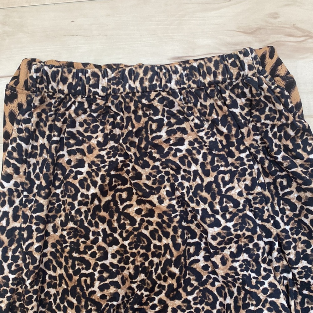 Emma & Elsa Girls Size 7/8 Skirt Bundle. One leopard and one Cheetah. - Picture 11 of 11